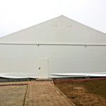Hala namiotowa biała szeroka Białystok
