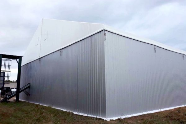 Dwuczłonowa hala magazynowa Białystok