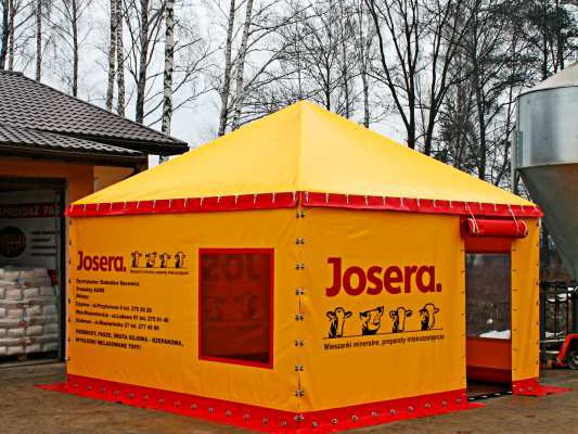 Mała hala namiotowa Białystok